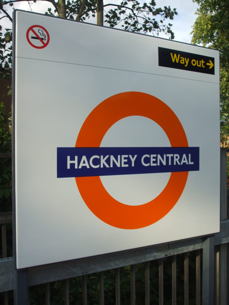 Hackney signage